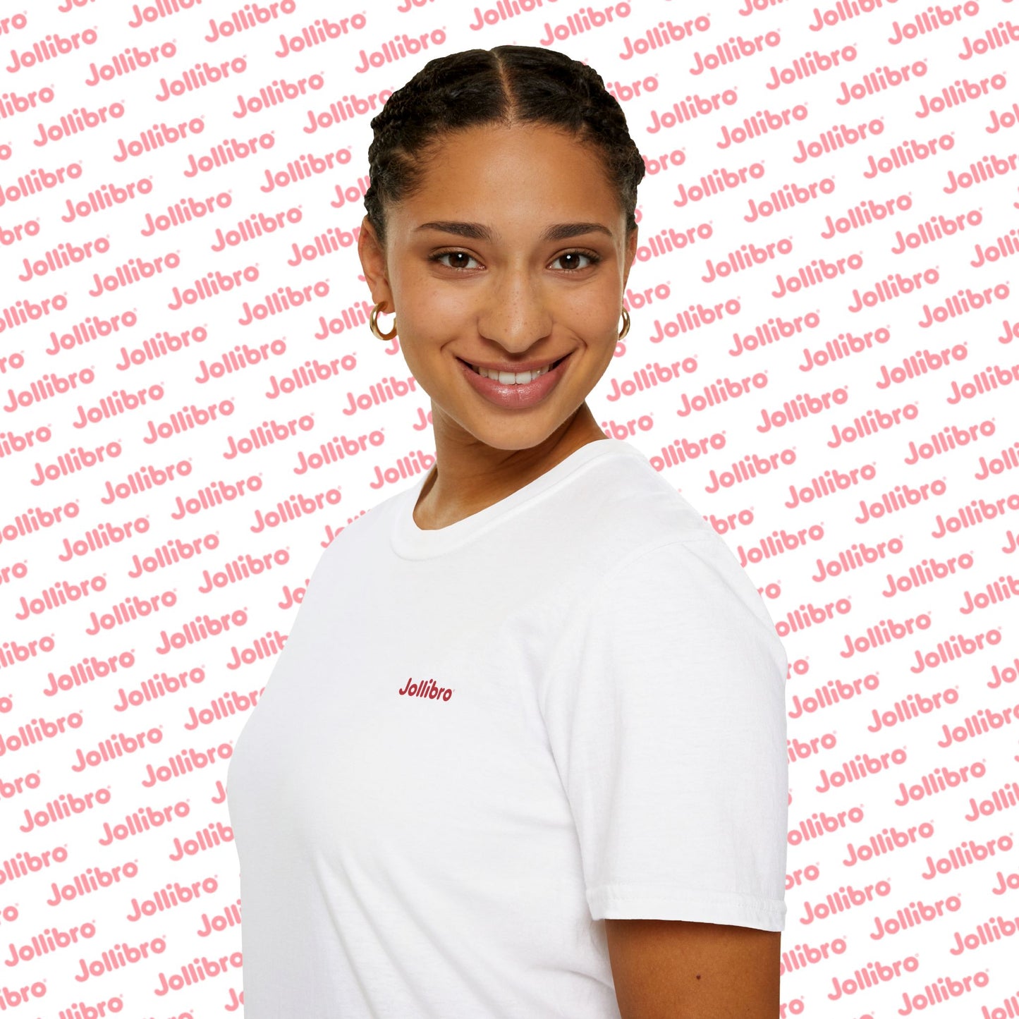 Unisex Jollibro Tee - White