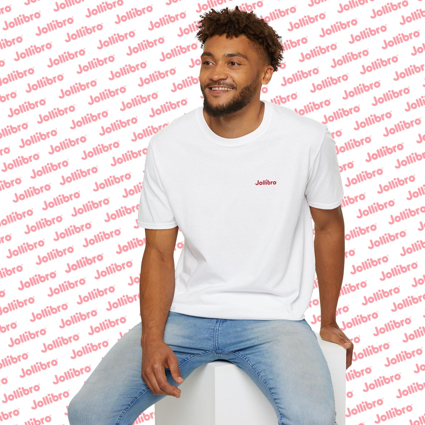 Unisex Jollibro Tee - White