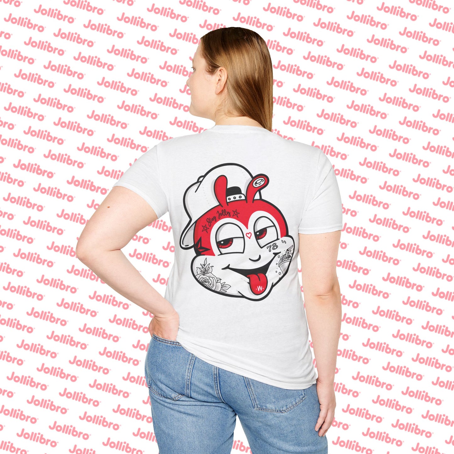Unisex Jollibro Tee - White