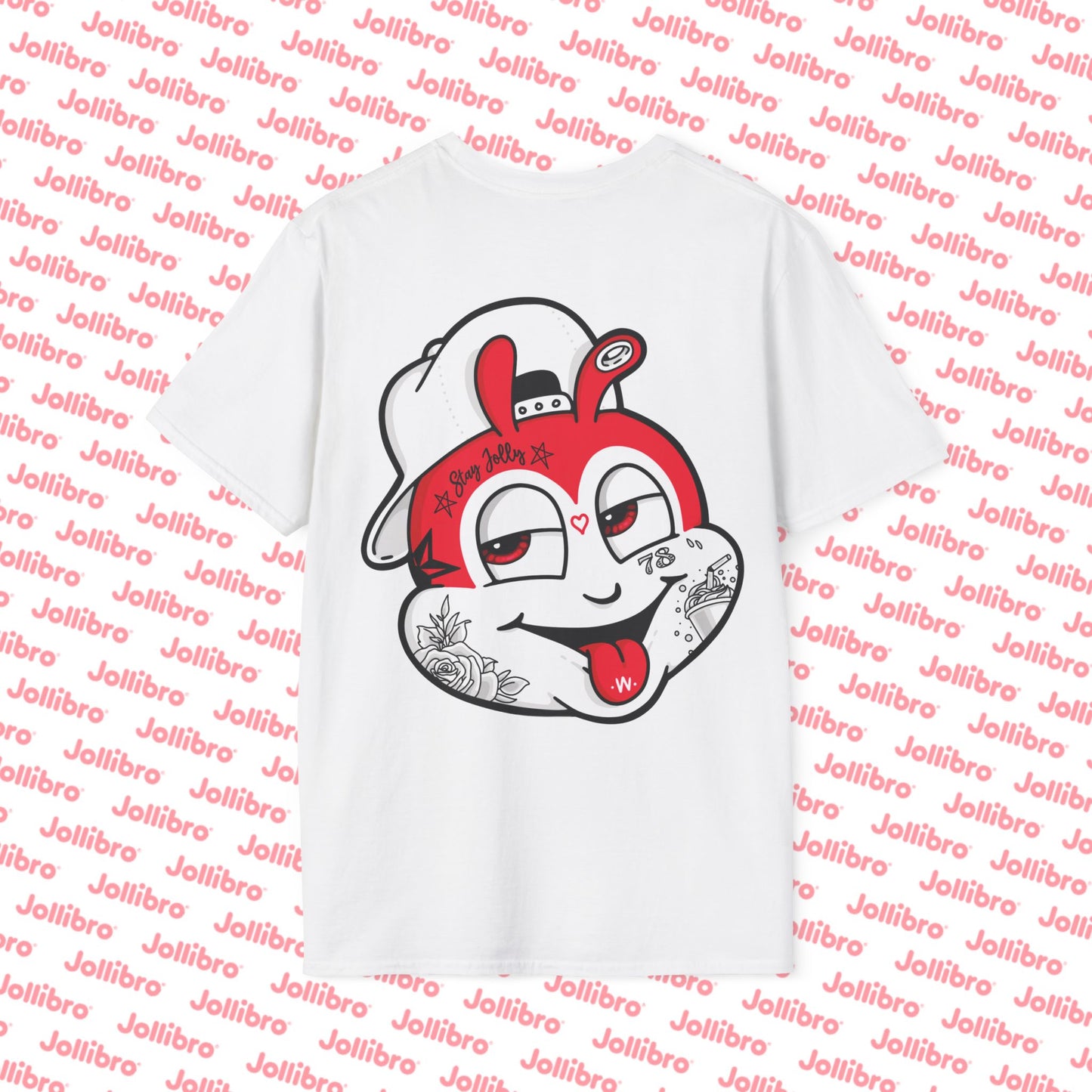 Unisex Jollibro Tee - White
